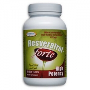 Resveratrol-Fort&egrave;® High Potency - 60 softgels